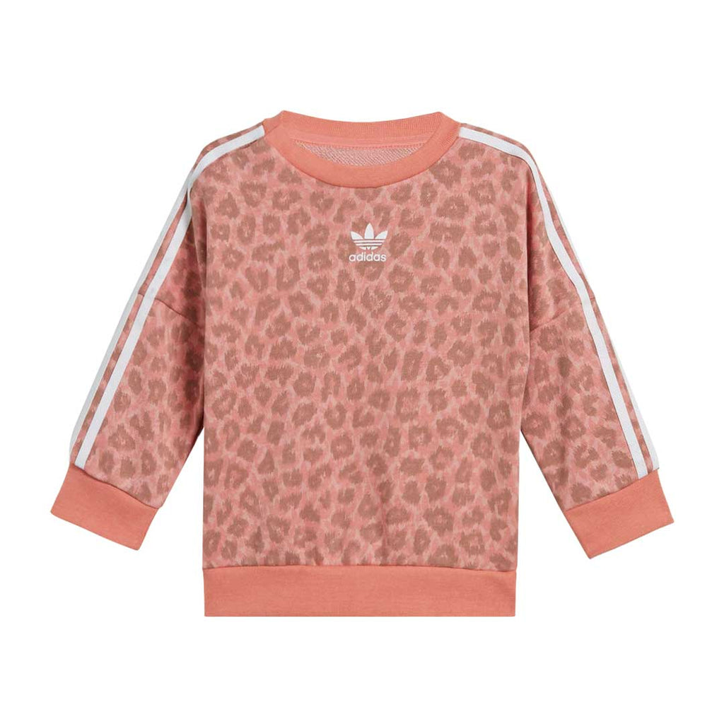 adidas - Kids' (Infant & Toddler) Allover Print Crew & Jogger Set (IJ0747)