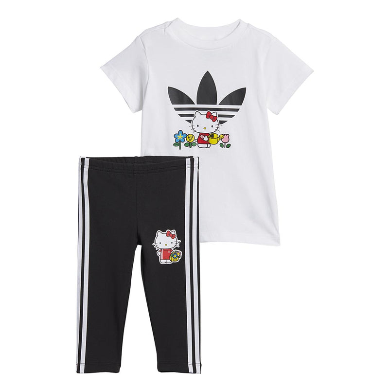 adidas - Ensemble robe t-shirt adidas Originals x Hello Kitty pour fille (bébé et tout-petit) (II0855) 