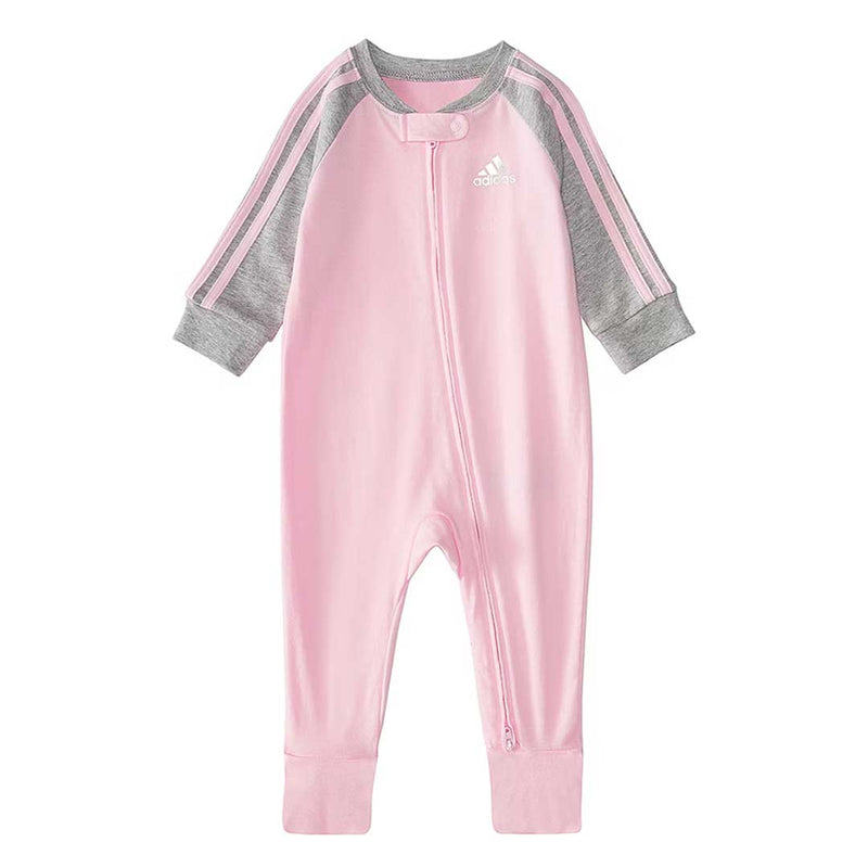 adidas - Kids' (Infant) Full Zip Raglan Footie Coverall (GA8568)