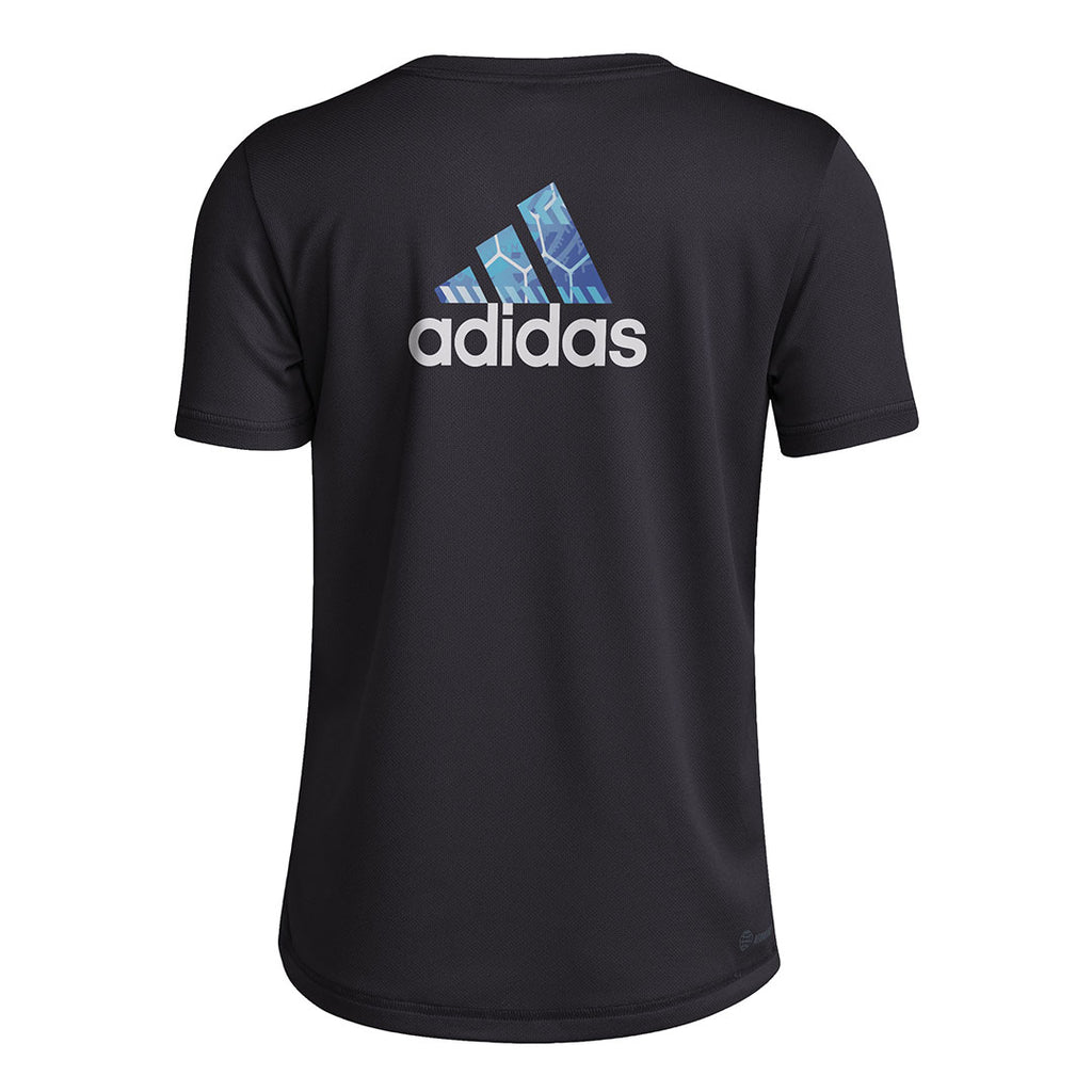 adidas - T-shirt d'avant-match à manches courtes CF Montréal pour enfant (Junior) (IR8512)