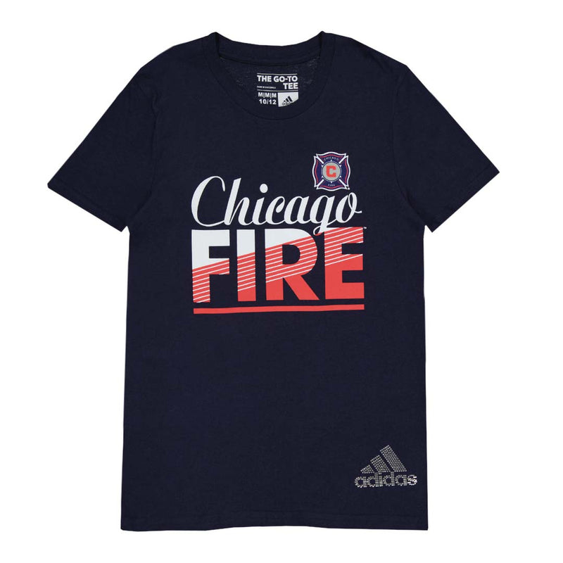 adidas - Kids' (Junior) Chicago Fire FC Short Sleeve T-Shirt (R7PRD26)