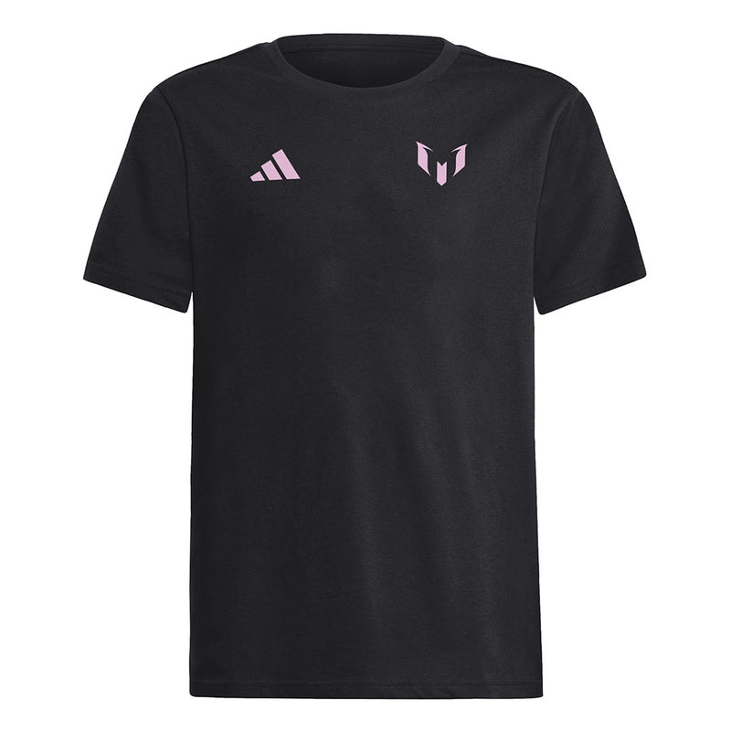 adidas - Kids' (Junior) Messi Miami T-Shirt (JF4294)