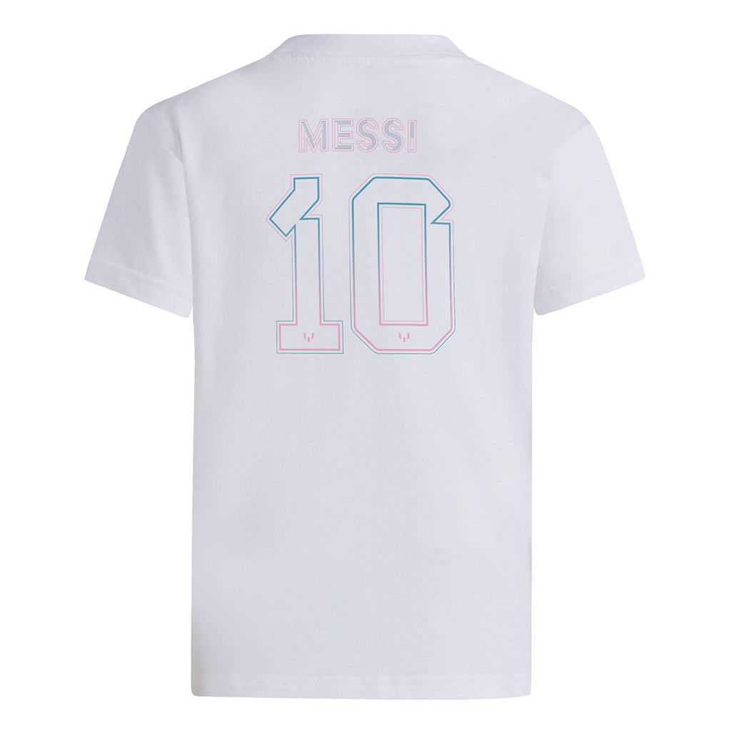 adidas - T-shirt Messi Miami pour enfant (JF4295)