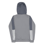 adidas - Sweat à capuche zippé en polyester pour enfant (Junior) (HN8102)