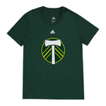 adidas - T-shirt à manches courtes avec logo Portland Timbers pour enfants (junior) (R7TRGMKPT)