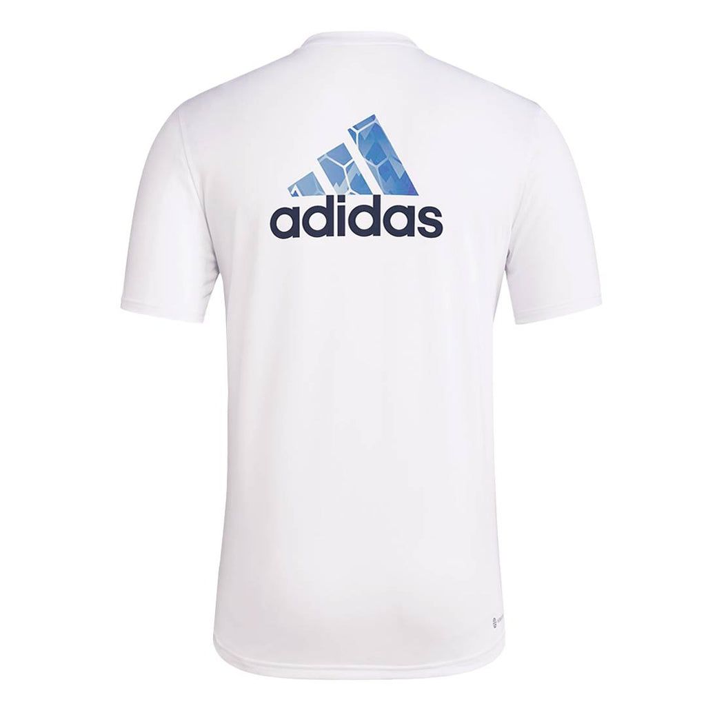 adidas - T-shirt d'avant-match à manches courtes pour enfant (Junior) des Whitecaps de Vancouver (IR8496)