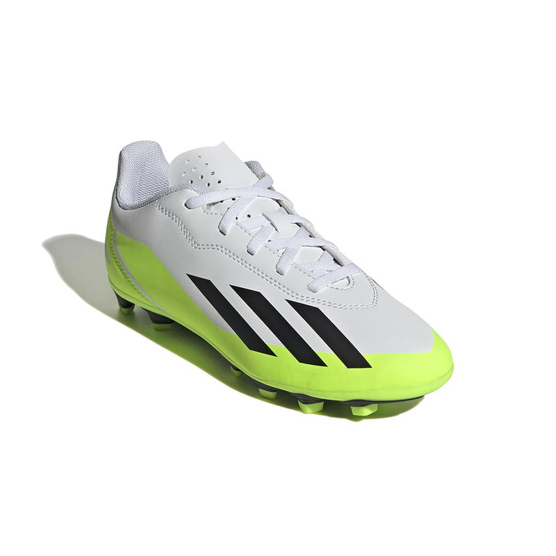 adidas - Kids' (Preschool & Junior) X Crazyfast.4 Flexible Ground Soccer Shoes (IE1588)