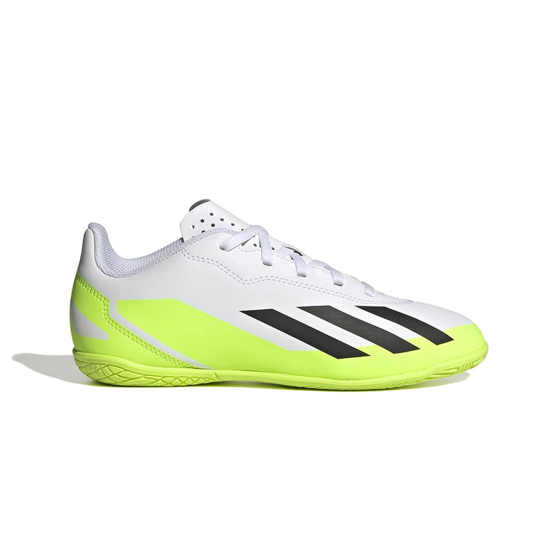 adidas - Kids' (Preschool & Junior) X Crazyfast.4 Indoor Soccer Shoes (IE4065)