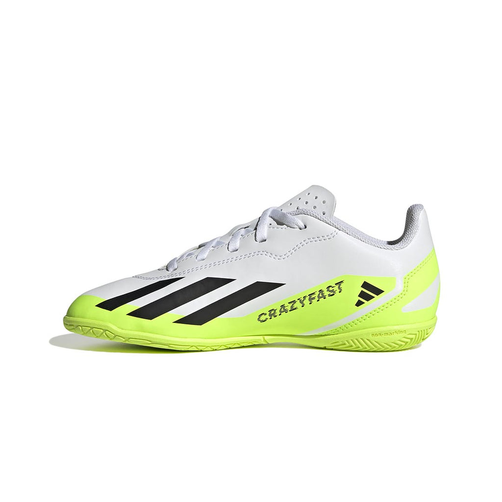 adidas - Kids' (Preschool & Junior) X Crazyfast.4 Indoor Soccer Shoes (IE4065)