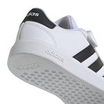 adidas - Kids' (Preschool) Grand Court 2.0 Elastic Lace Shoes (IH5529)