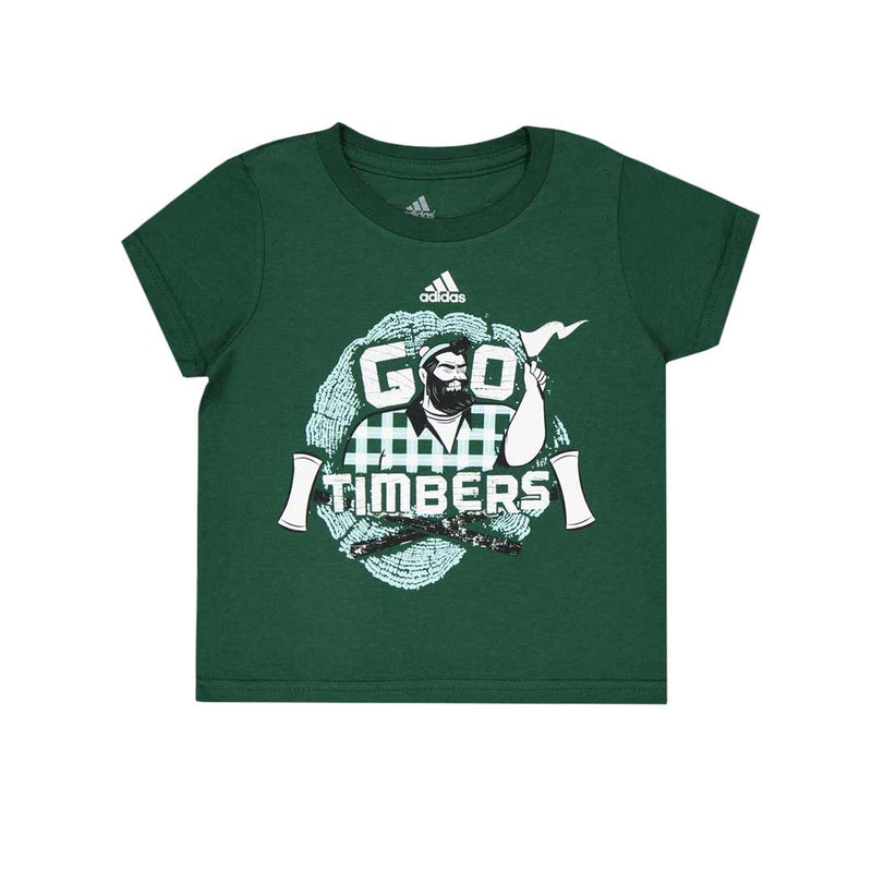 adidas - T-shirt à manches courtes Portland Go Timbers pour enfants (tout-petits) (R84PA92)