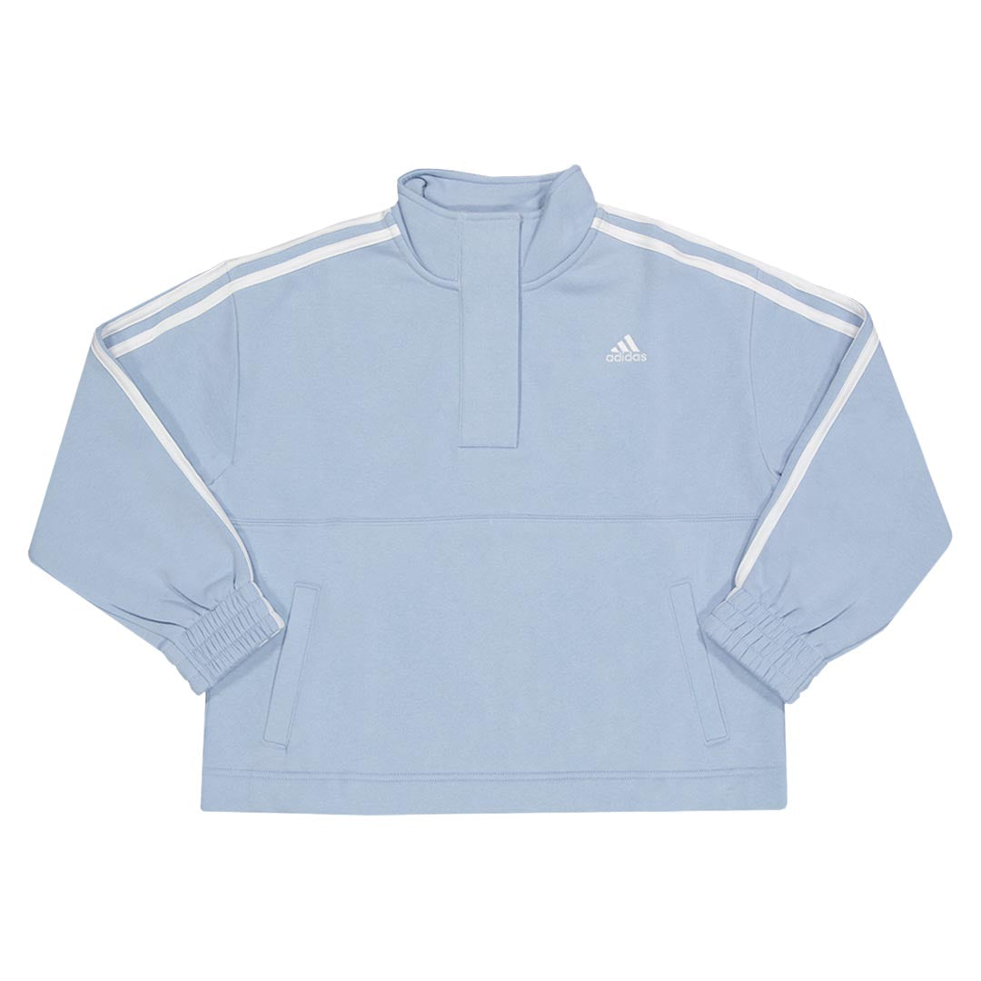 Baby blue adidas crew neck best sale