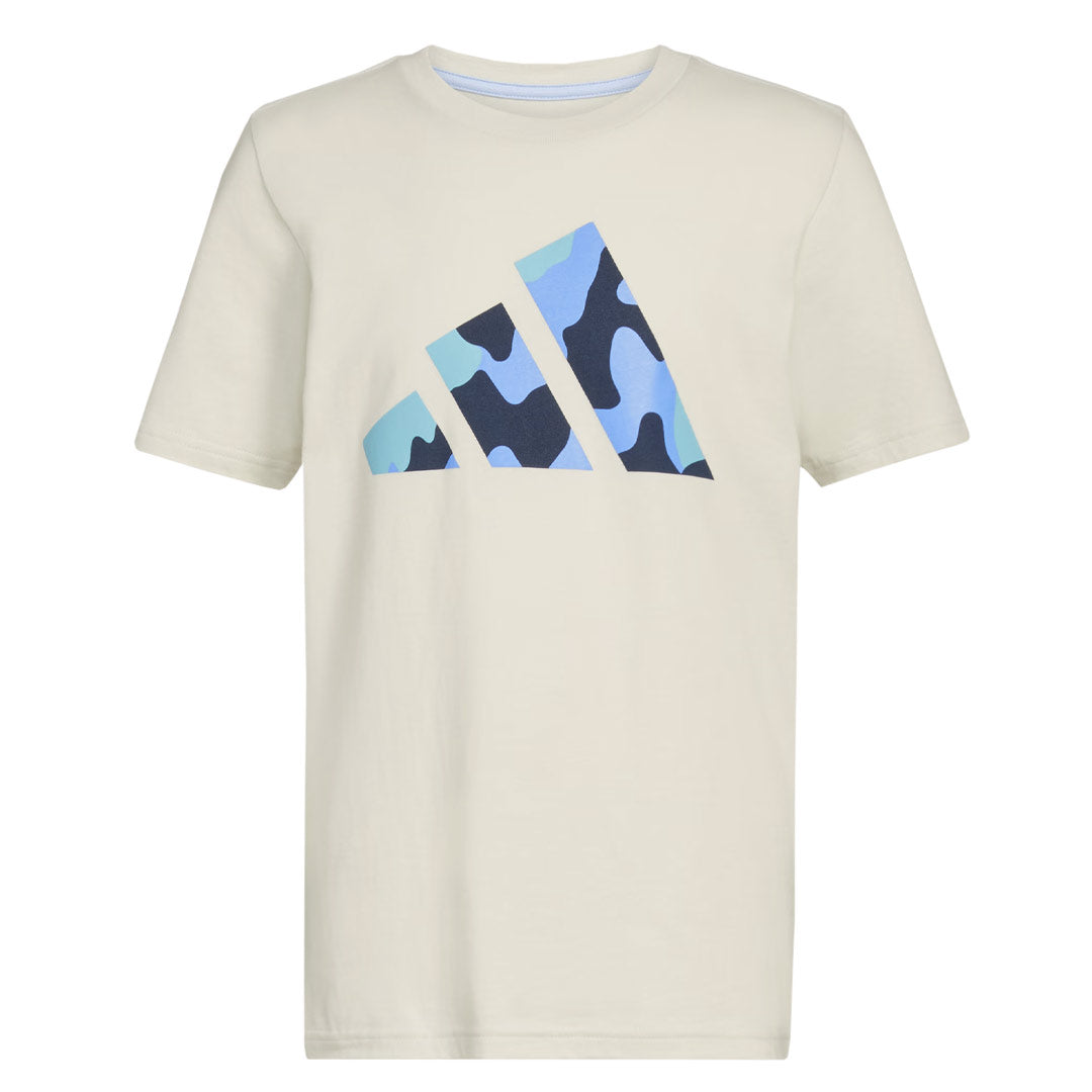 adidas Kids Youth Camo Logo T Shirt GB8785 SVP Sports