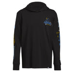 adidas - Kids' (Youth) Doodle Long Sleeve Hooded T-Shirt (IQ7906)