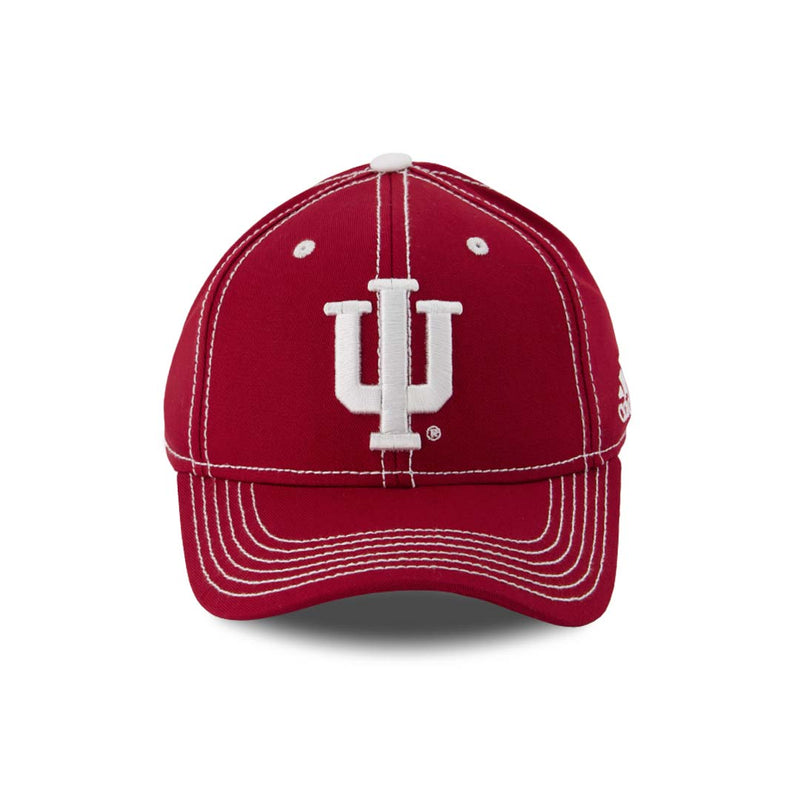 adidas - Casquette réglable structurée Indiana Hoosiers pour enfants (jeunes) (R48D7M85) 