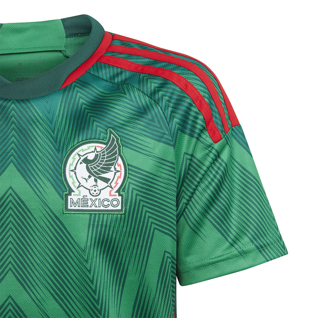 adidas Kids Youth Mexico 22 Home Jersey HE8848 SVP Sports