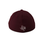 adidas - Casquette flexible structurée Texas A&amp;M Aggies pour enfants (jeunes) (R48BMX66) 