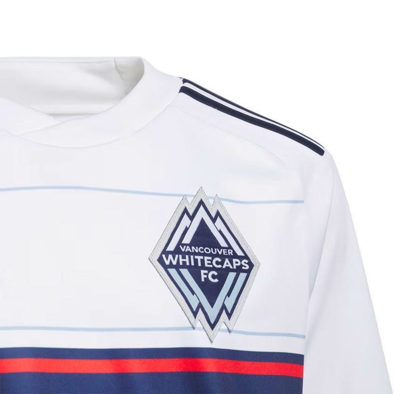 adidas - Maillot domicile des Whitecaps de Vancouver 2023/2024 pour enfant (HU1389) 