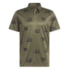 adidas - Men's Allover Print Polo (HR7999)