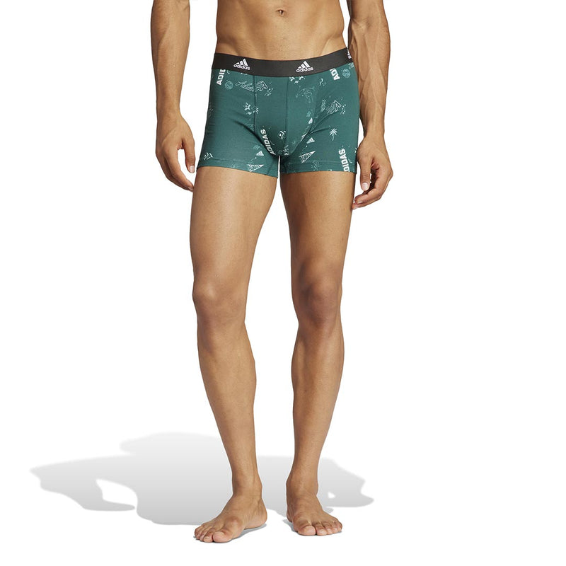 adidas - Men's 3 Pack Active Flex Cotton Trunk Briefs (IQ9545)