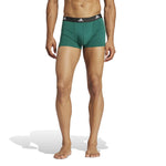 adidas - Men's 3 Pack Active Flex Cotton Trunk Briefs (IQ9545)