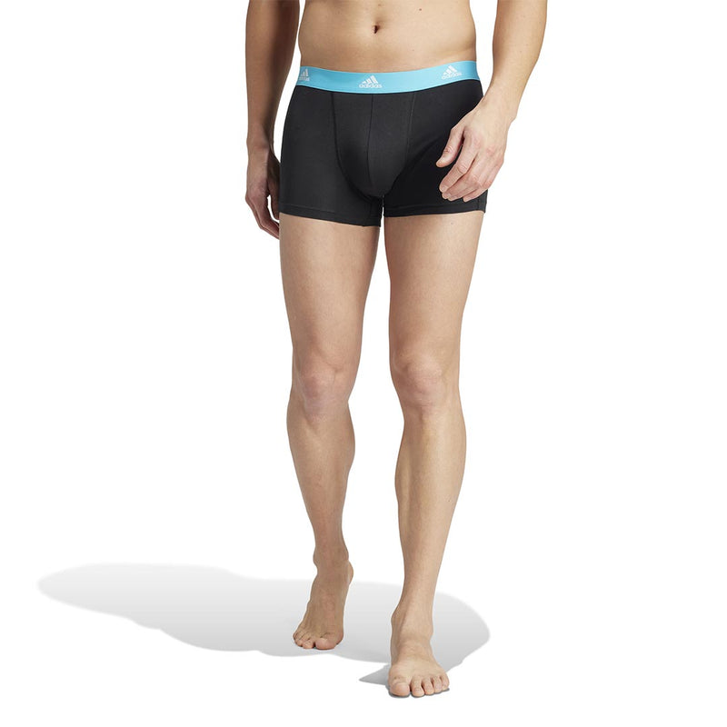 adidas - Men's 3 Pack Active Flex Cotton Trunk Briefs (IQ9547)