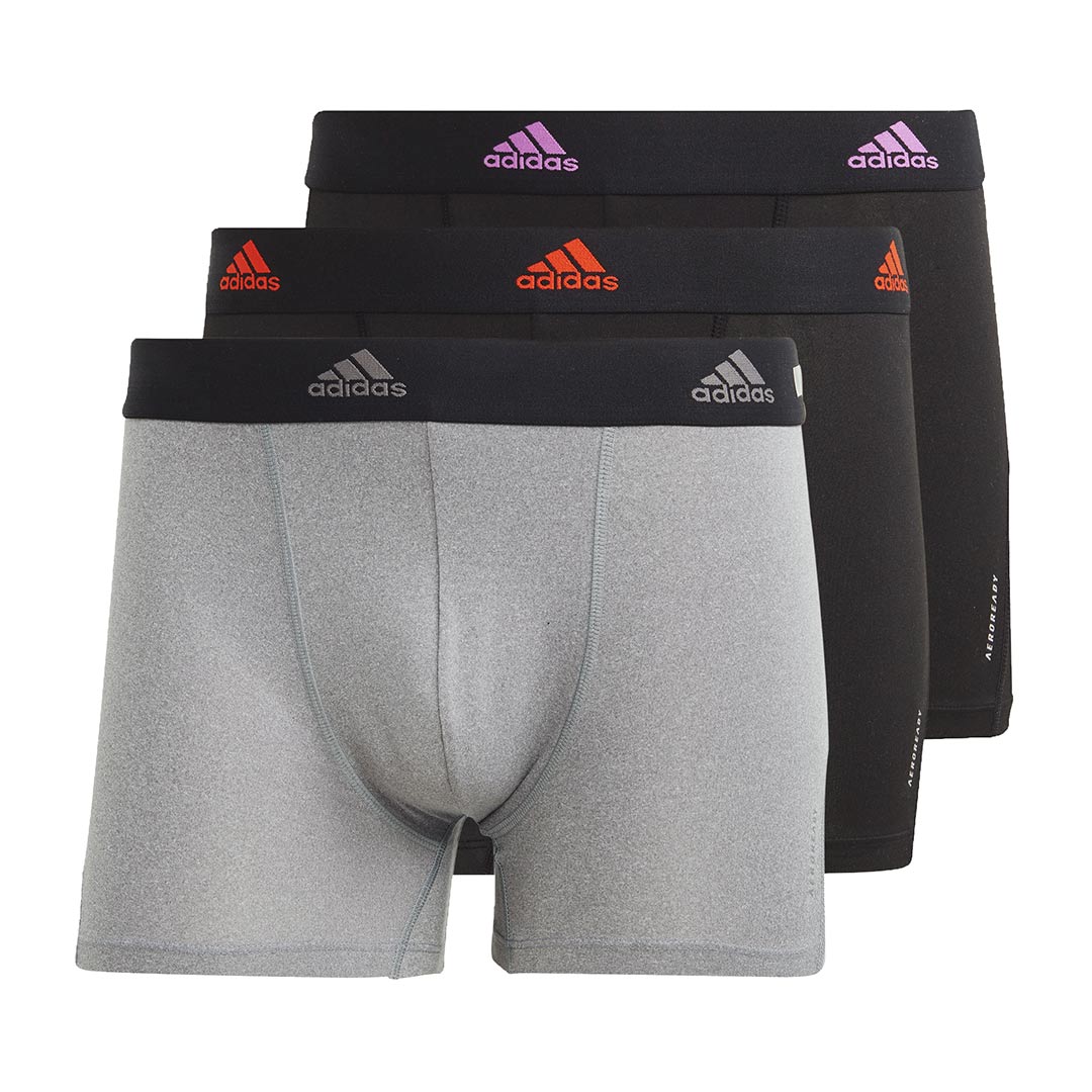 adidas Men s 3 Pack Active Micro Flex Eco Trunk Briefs GB7630 SVP Sports