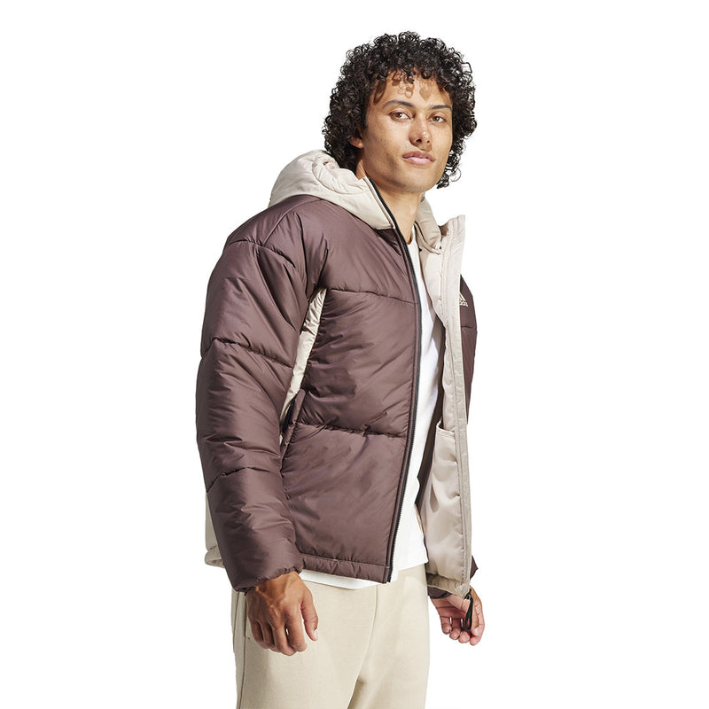 adidas - Men's BSC 3-Stripes Puffy Hooded Jacket (IK0519)