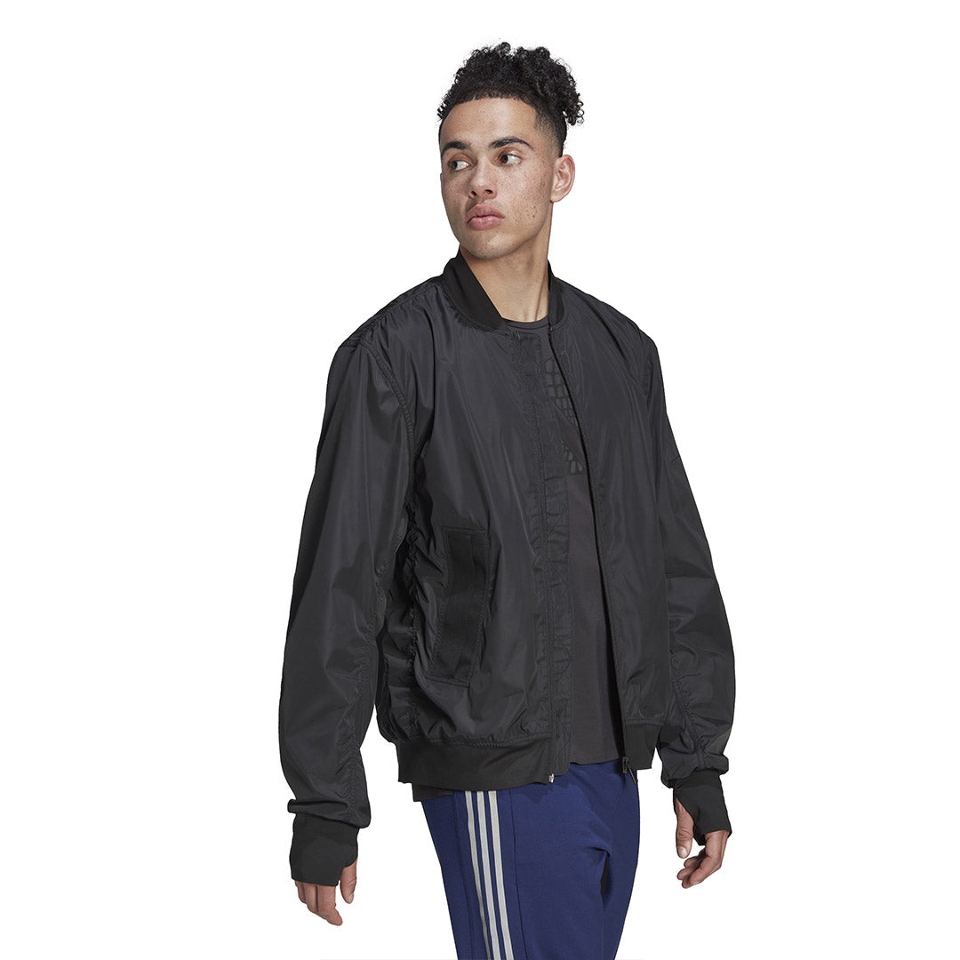 Adidas bomber jacket mens hotsell