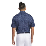 adidas - Men's Blue Ultimate365 Mesh Print Polo (IL0568)