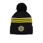 adidas - Men's Boston Bruins Cuffed Pom Beanie (GS6830)