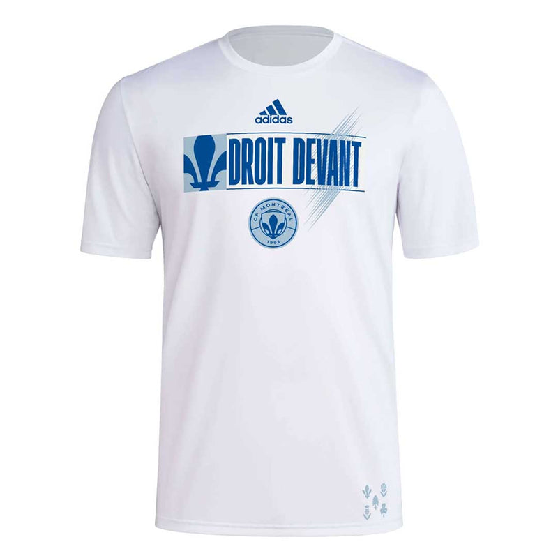 adidas - Men's CF Montreal 2024 Pre-Game T-Shirt (IX0033)