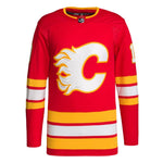 adidas - Maillot domicile authentique Jonathan Huberdeau des Flames de Calgary pour hommes (IN0842) 