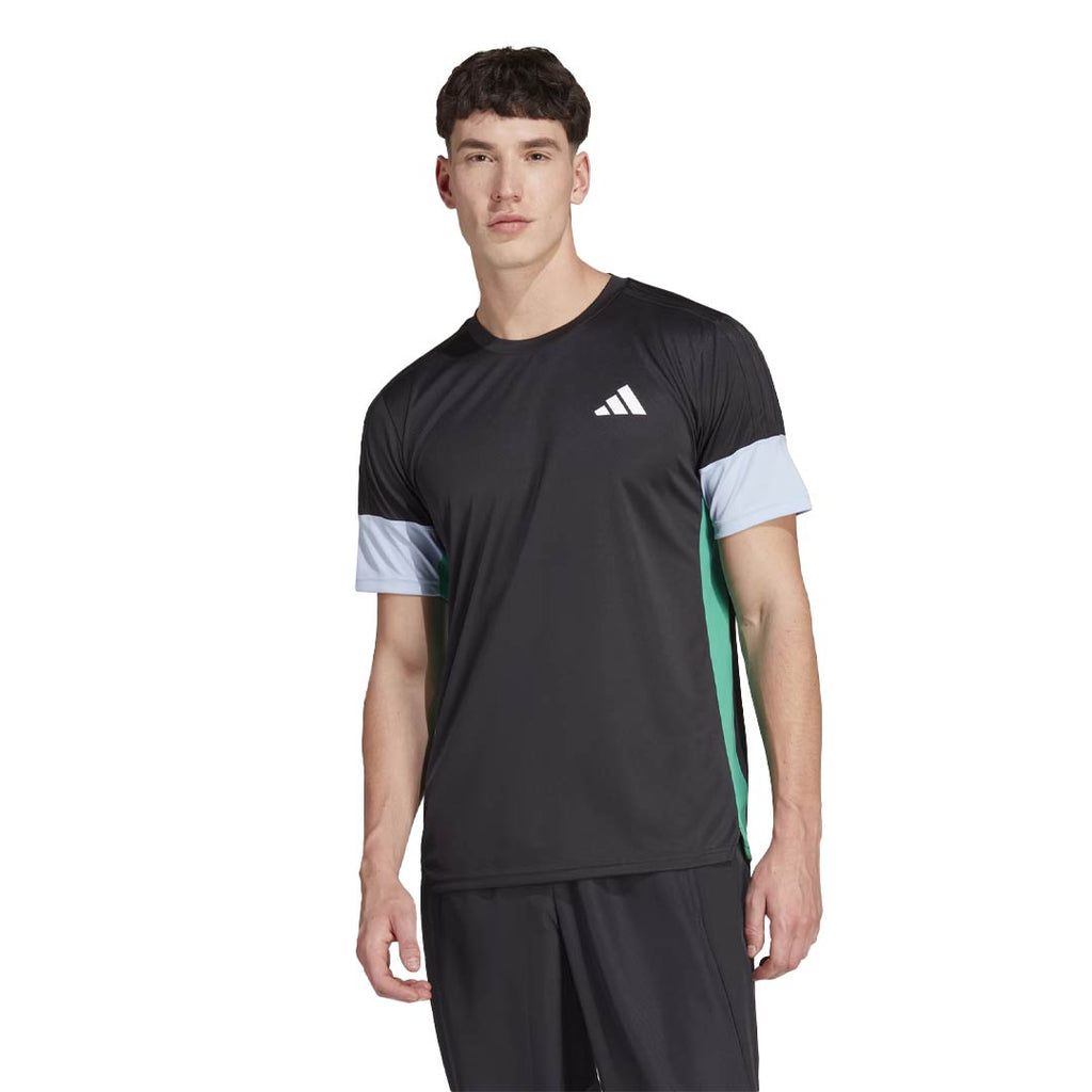 adidas - T-shirt colour block à 3 bandes pour hommes (IN5071)