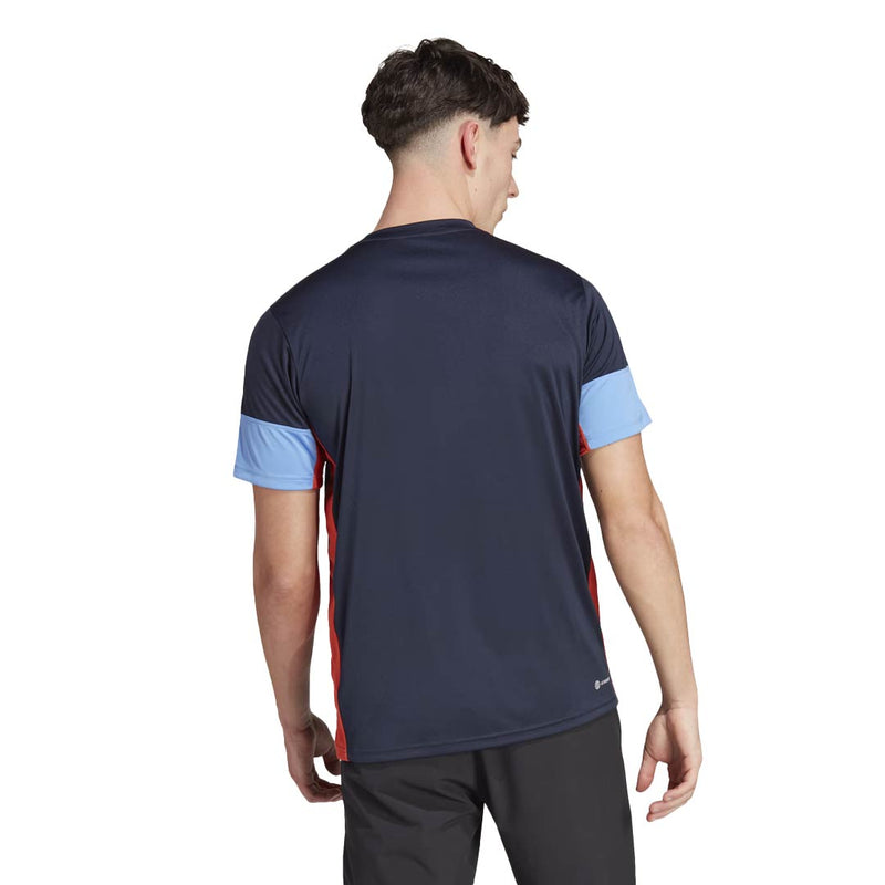 adidas - T-shirt colour block à 3 bandes pour hommes (IN5074)