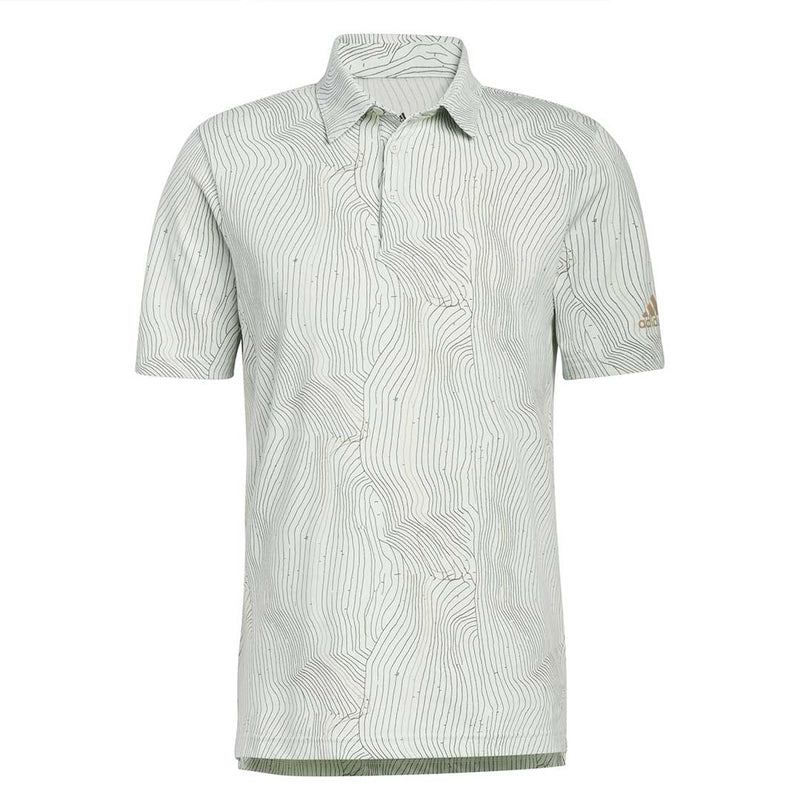 adidas - Polo de golf Course Map pour hommes (HF6604) 