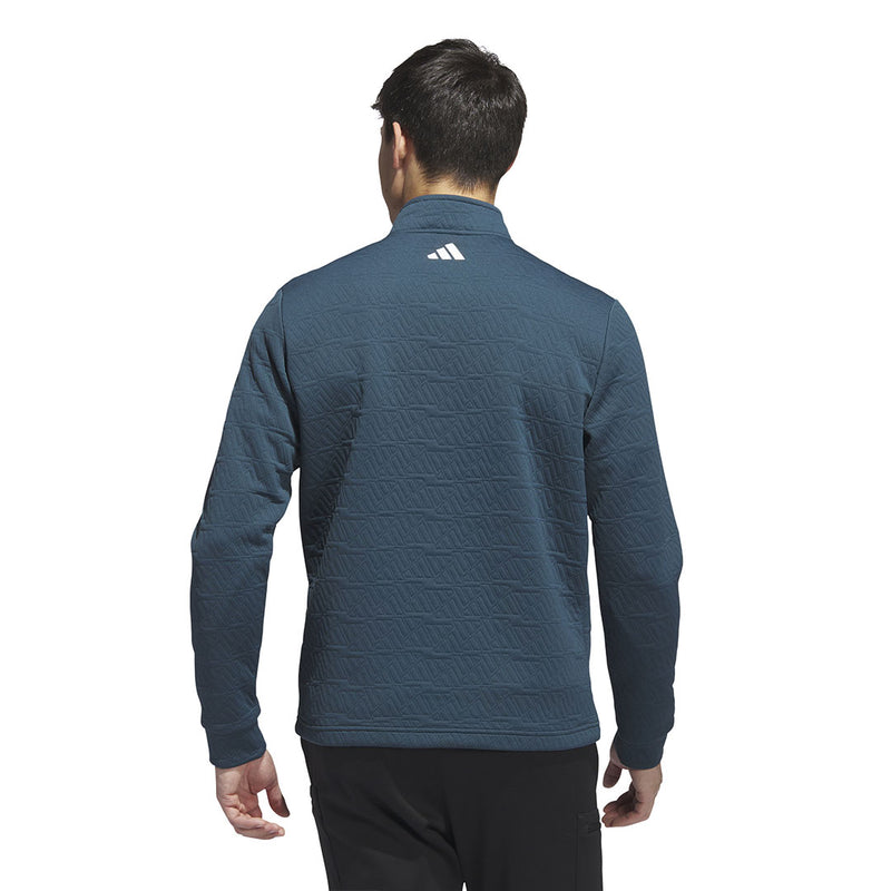 adidas - Pull DWR à quart de zip pour hommes (HZ0434) 