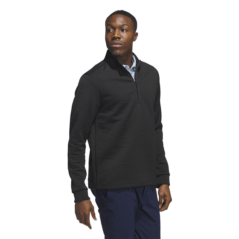 adidas - Pull DWR à quart de zip pour hommes (HZ0436) 