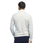 adidas - Sweat-shirt côtelé DWR avec fermeture éclair 1/4 pour hommes (HZ0432) 