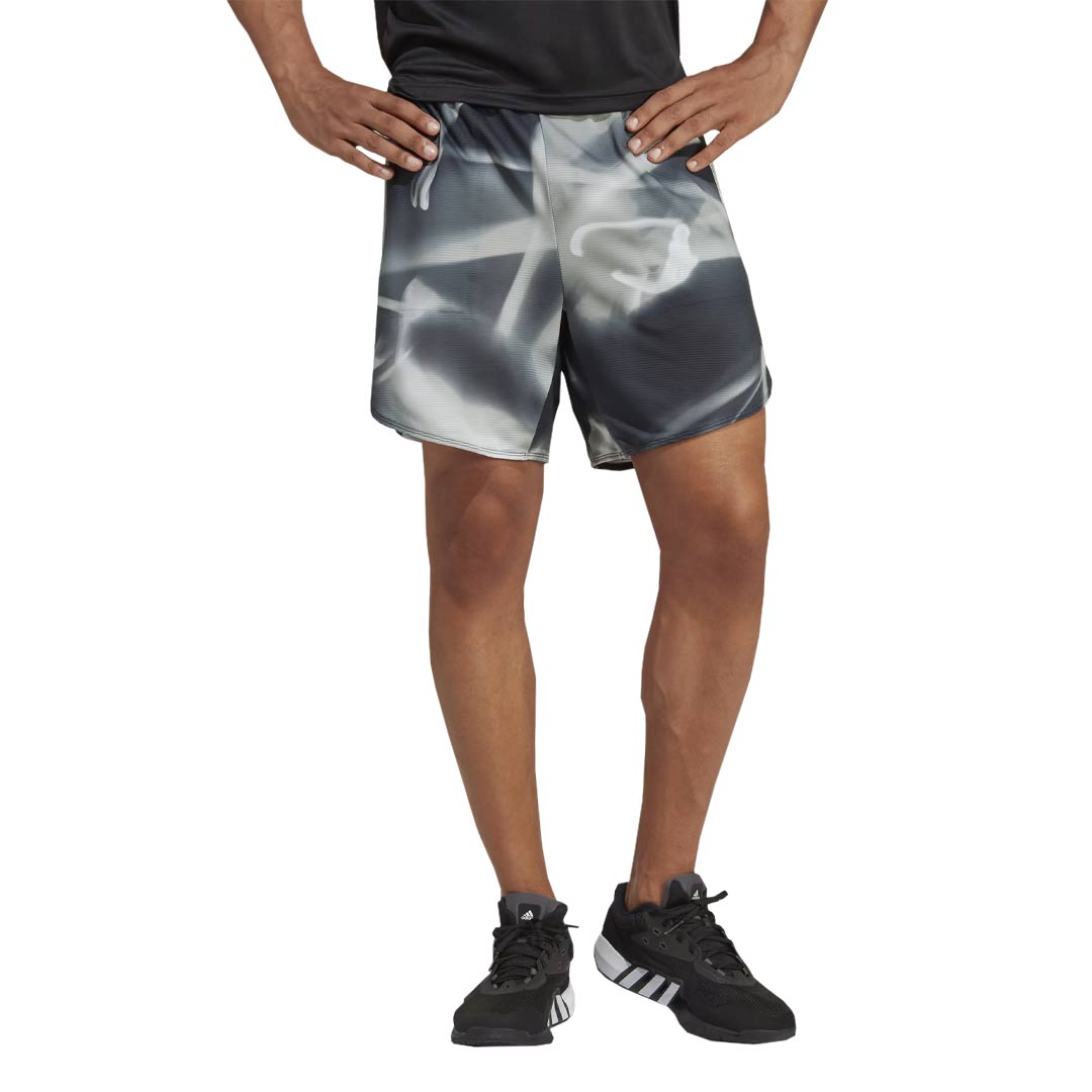 adidas Short M D4T Heat.Rdy Allover Print 7 pouces IC2039 7IN SVP Sports