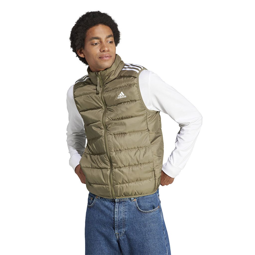 adidas - Men's Essentials 3-Stripes Light Down Vest (IK3211)