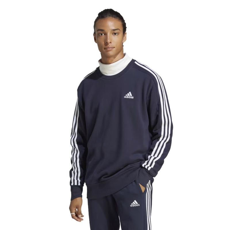 adidas - Chandail Essentials French Terry à 3 bandes pour hommes (IC9318) 