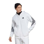 adidas - Men's Future Icons 3-Stripes Full-Zip Hoodie (IC8258)