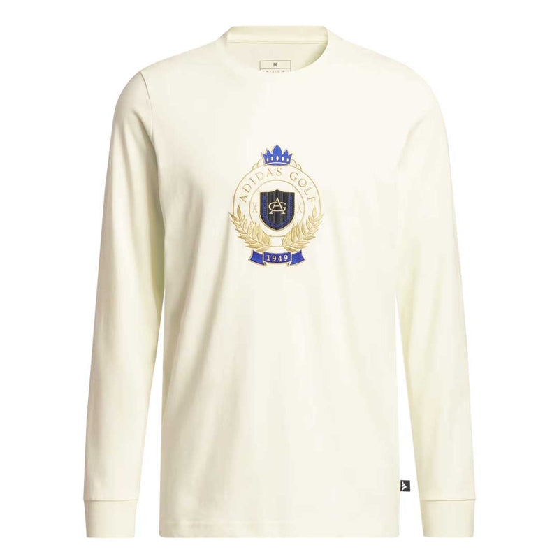 adidas - Men's Go-To Crest Graphic Long Sleeve T-Shirt (IS3272)