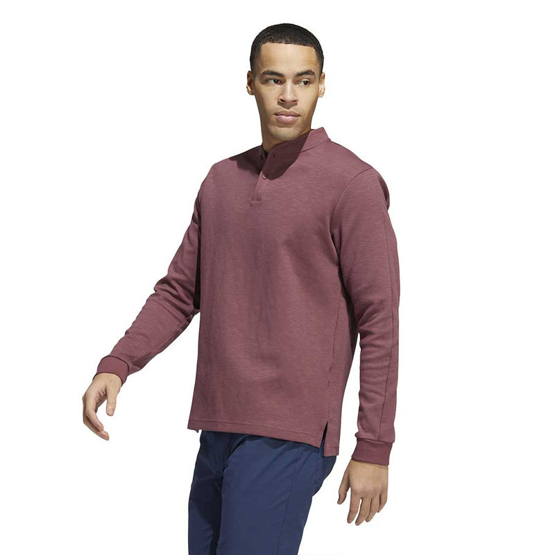 adidas - Men's Go-To Long Sleeve Henley Polo (HF6612)