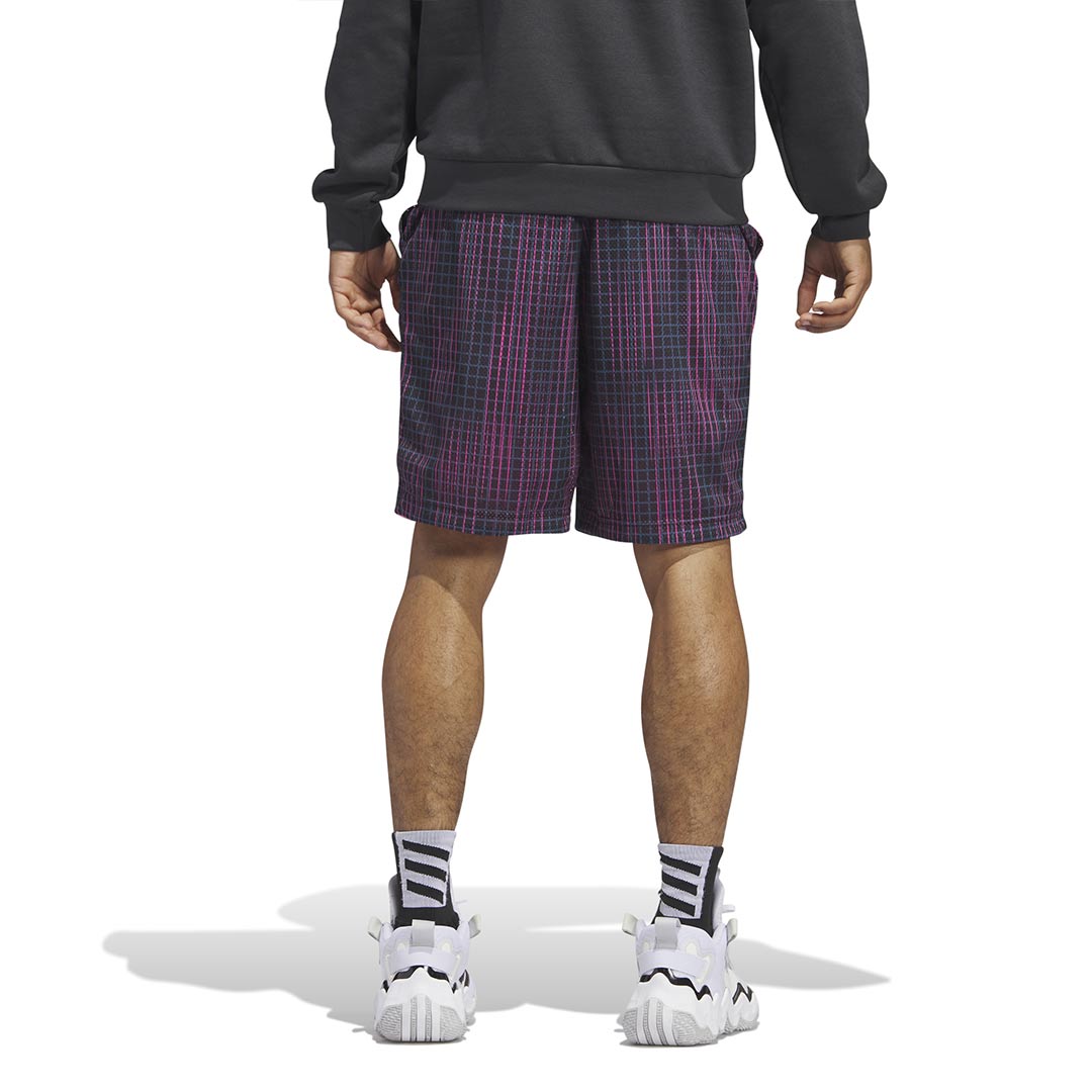 Adidas plaid shorts online