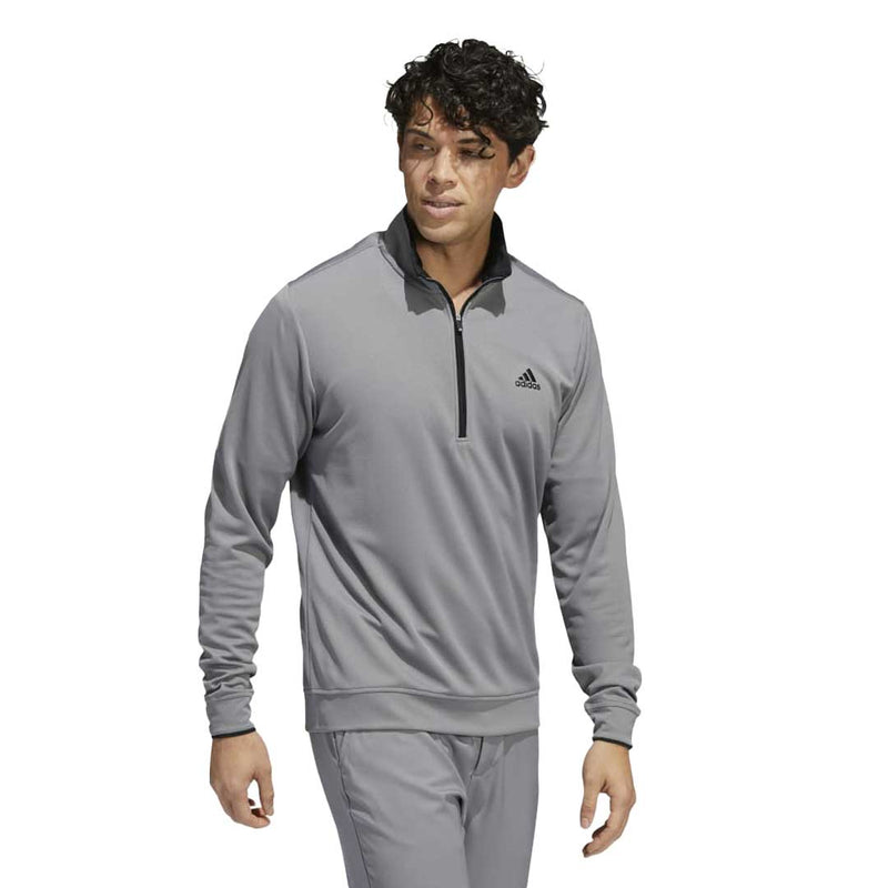 adidas - Pull léger à fermeture éclair 1/4 pour hommes (HC5582)