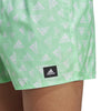 adidas - Men's Logo Print CLX Swim Shorts (HT4344)