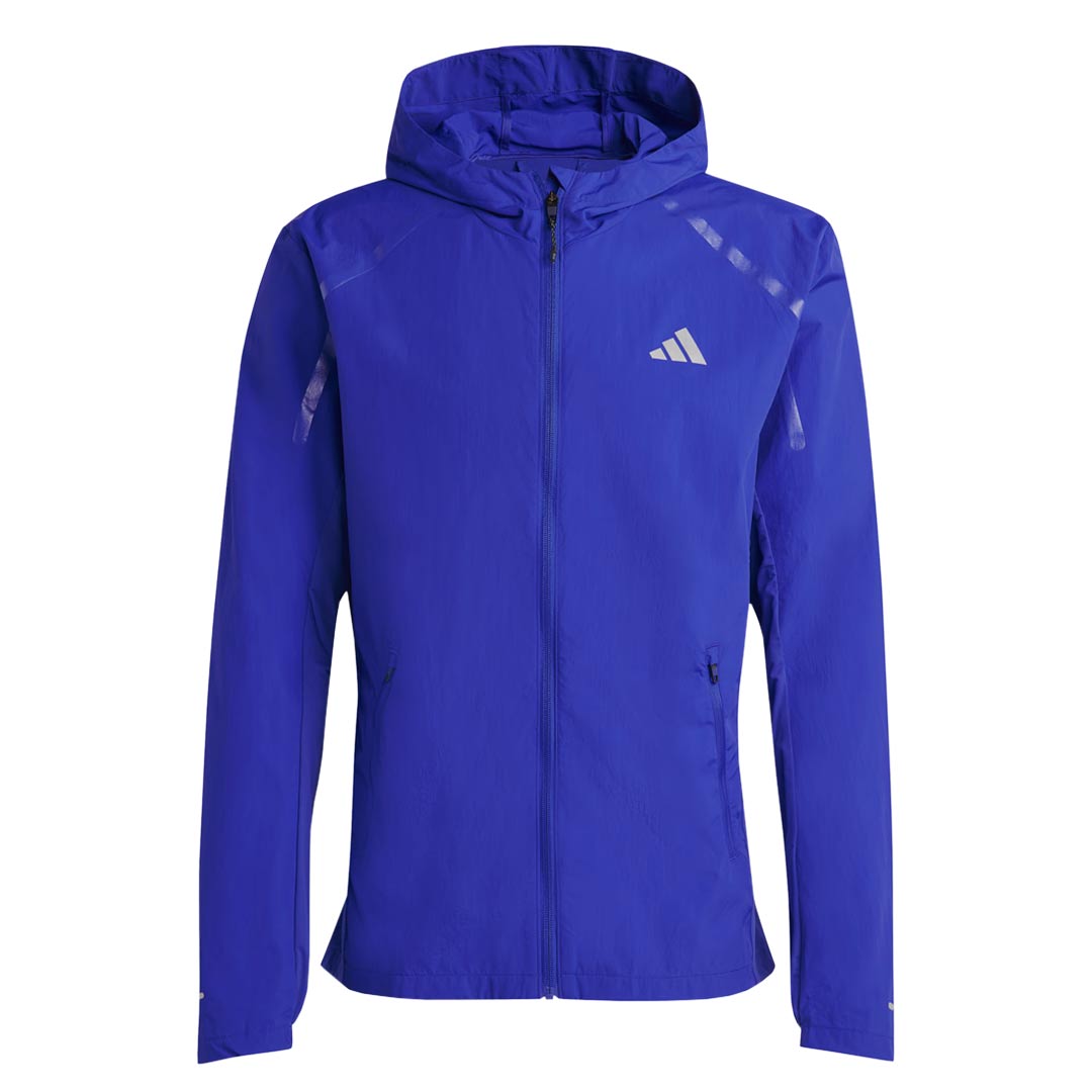 Adidas Men s Marathon Warm Up Running Jacket IB8266 Blue XS