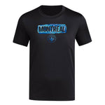 adidas - T-shirt d'avant-match à manches courtes CF Montréal pour homme (IP0962)